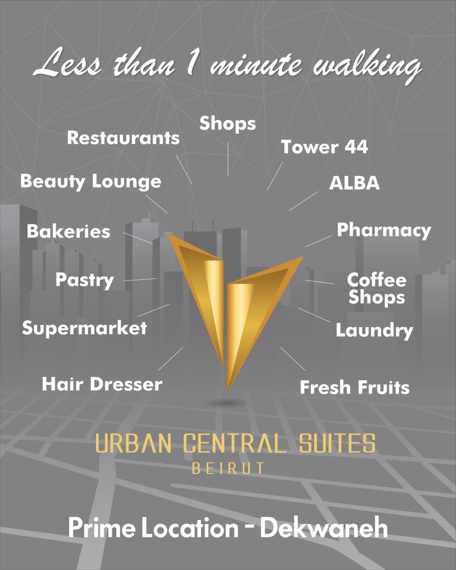 Urban Central Suites - Beirut Eksteriør billede